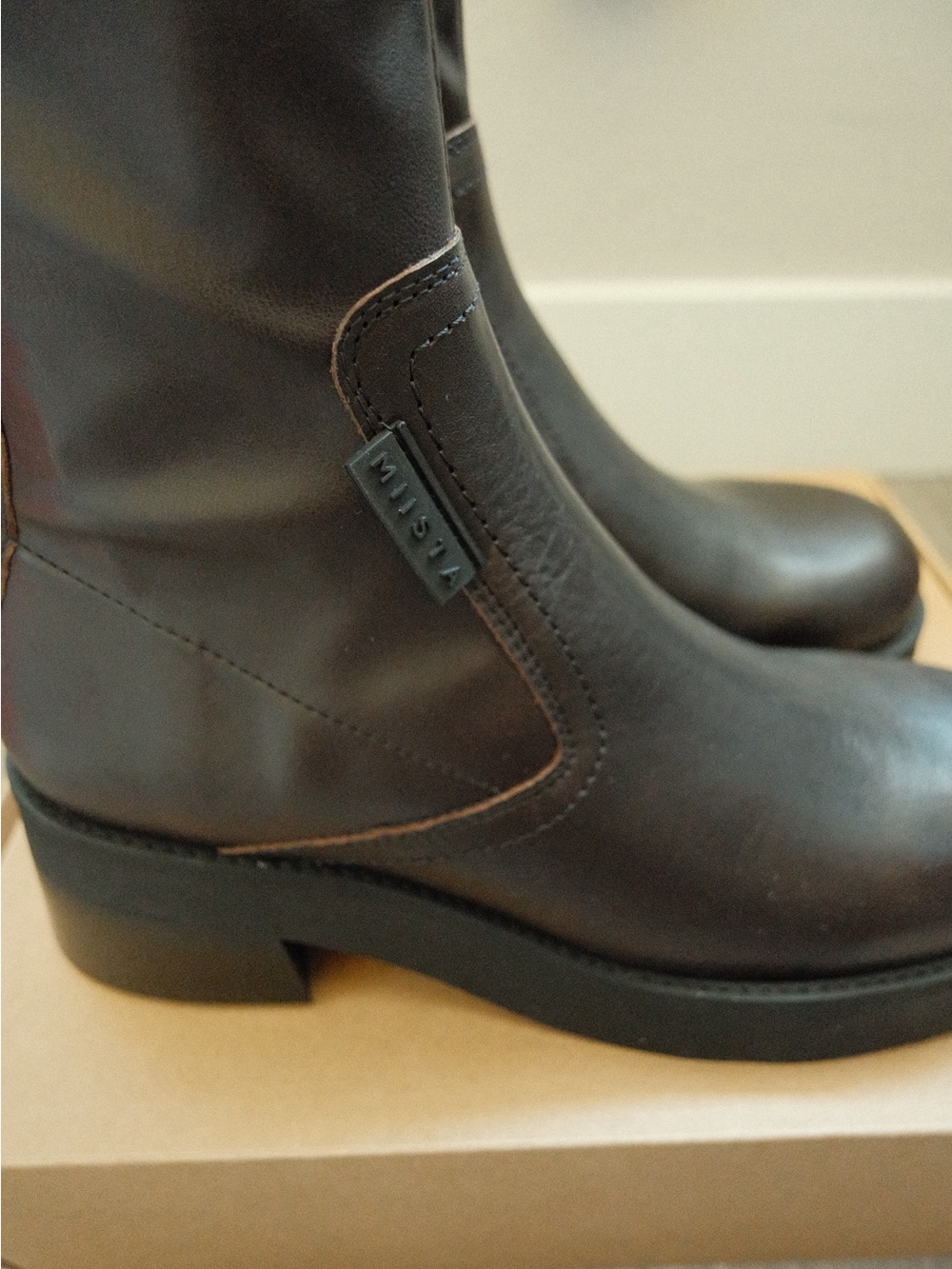 NWT MIISTA Oliana Boots in Brown — EU 39 / US 8.5–9 - Picture 12 of 14